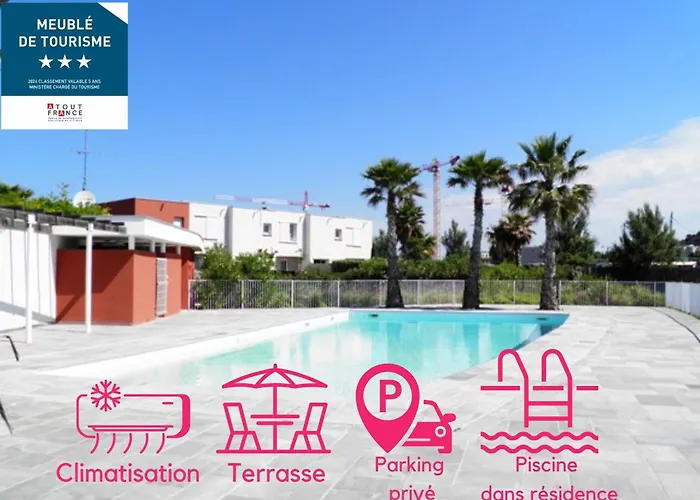 Villa Sète, 4 pièces, 6 personnes - FR-1-338-31